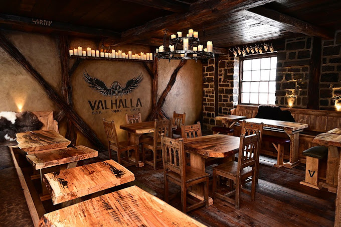 Interior of valahalla pub in york