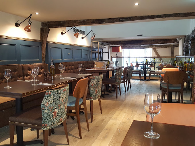 Interior of wild wood restauant in york